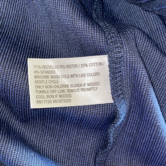 Wild Fable Strapless Ponte Knit Pin Stripe Tube Mini Bodycon Dress - Picture 7 of 7